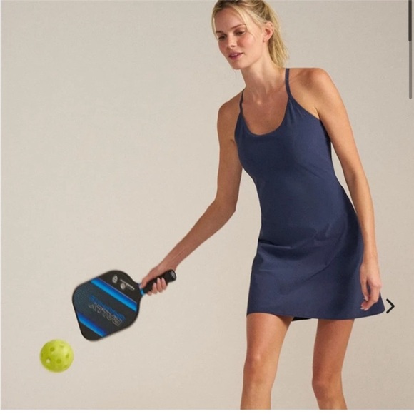 Outdoor Voices Navy Blue Exercise Dress - Picture 1 of 4